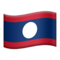 Laos emoji on Apple